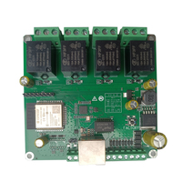 Dtwunder commutateur WiFi intelligent ESP32 carte relais Ethernet Domoticz Assistant à domicile openHAB RS485 TCP UDP 4 canaux minuterie IP Watchdog 1